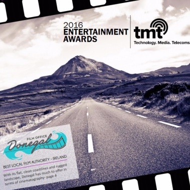 Donegal Film Office scoops 2016 Entertainment Award